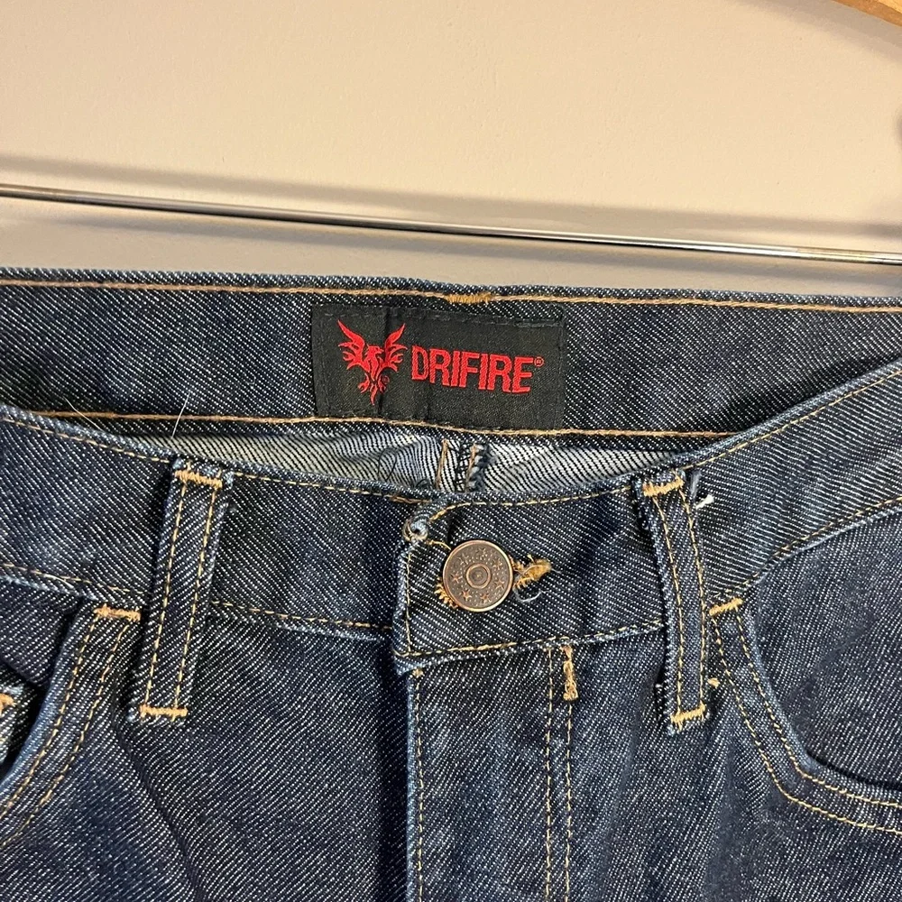 DRIFIRE Staight Leg Jeans Work Pant, Cat 2, Flame Resistant, 32x30